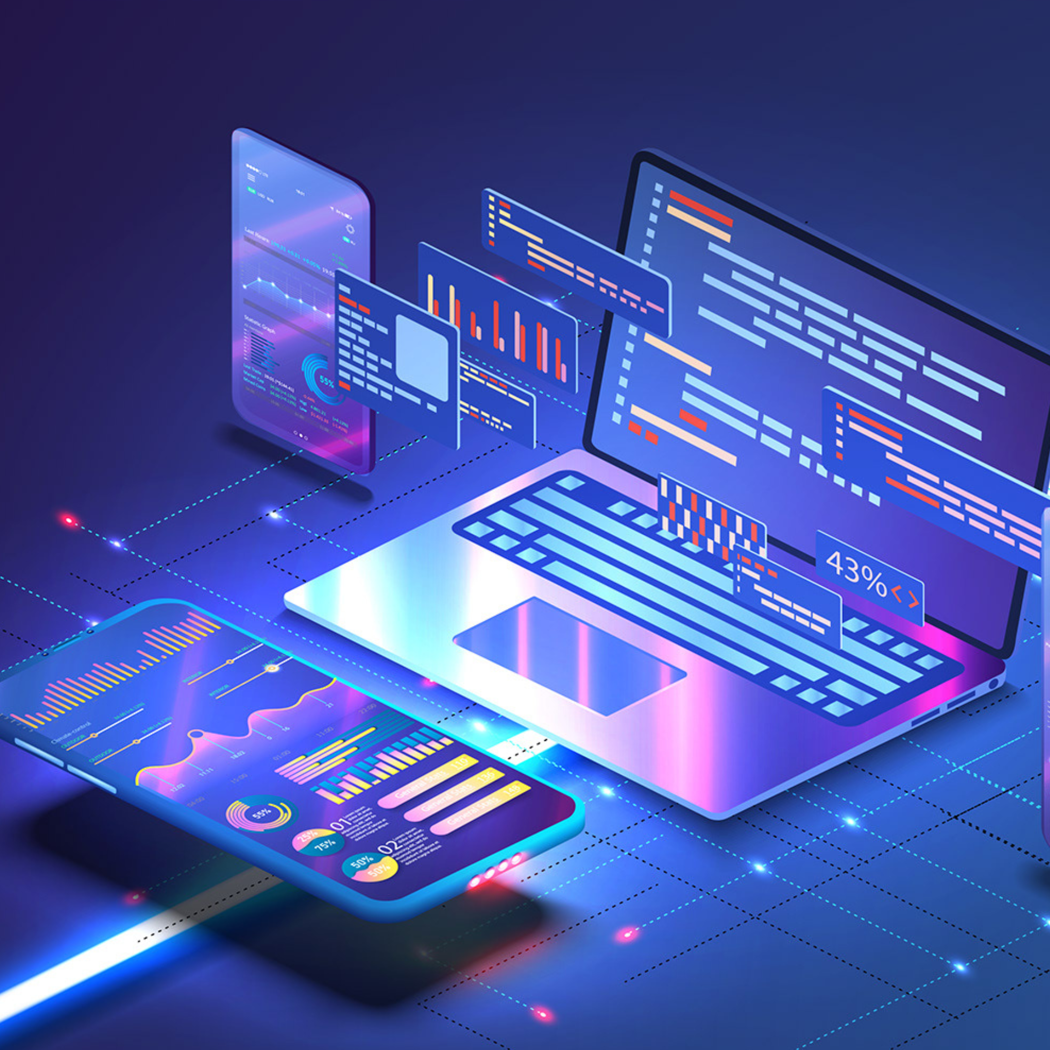 Software Developer Designing Digital Experience Design | Web Development Services | Devoto Works